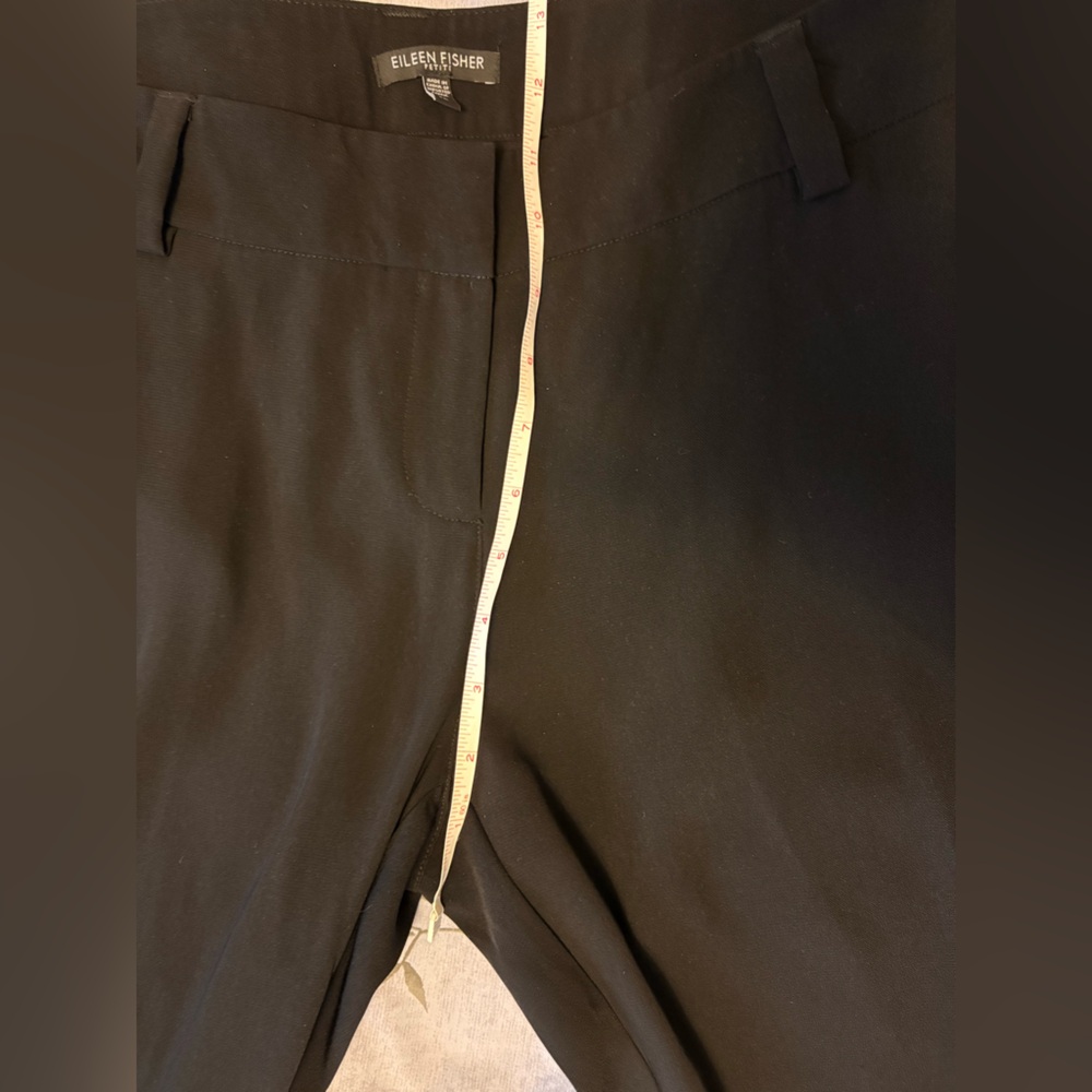 Eileen Fisher Black Women's Pants- size LP - Picture 4 of 5